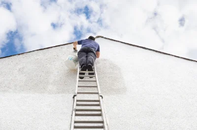 Peinture extérieure à Ganagobie — façades et ravalement